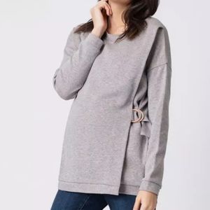 Seraphine Maternity Nursing Sparkle Sweatshirt S
